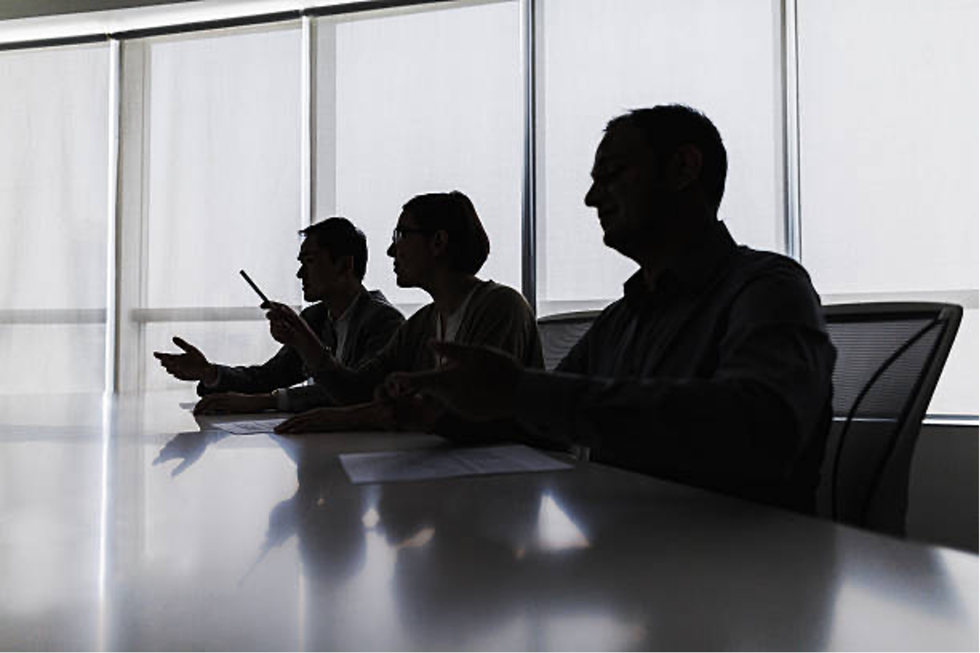 Board meeting discussion